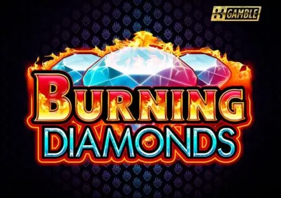 Burning Diamonds Gamble Feature screenshot